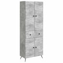 2 pcs Betongrå