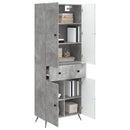2 pcs Betongrå