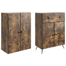 2 pcs Røget eg