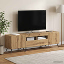 LED TV-skab BREDA 3 stk. Artisan-eg Konstrueret træ