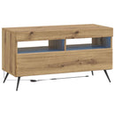 LED TV-skab BREDA 3 stk. Artisan-eg Konstrueret træ