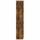Skab Sæt 2 pcs Røget eg 66 x 34,5 x 87 cm Konstrueret træ