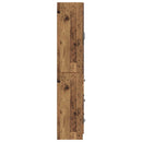 Skab Sæt 2 pcs Gammelt træ 66 x 34,5 x 87 cm Konstrueret træ