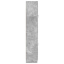 Skab Sæt 2 pcs Betongrå Konstrueret træ