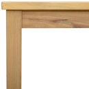 Sofabord Lys akacie 85 x 85 x 45 cm Massivt Akacietræ