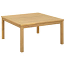 Sofabord Lys akacie 85 x 85 x 45 cm Massivt Akacietræ