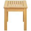Sofabord Lys akacie 50 x 35 x 36 cm Massivt Akacietræ