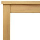 Sofabord Lys akacie 110 x 60 x 45 cm Massivt Akacietræ