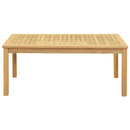 Sofabord Lys akacie 110 x 60 x 45 cm Massivt Akacietræ