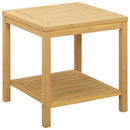 Sidebord Olie Naturlig 45 x 45 x 45 cm Massivt Akacietræ