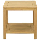 Sidebord Olie Naturlig 45 x 45 x 45 cm Massivt Akacietræ