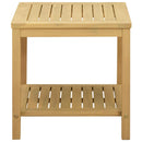 Sidebord Olie Naturlig 45 x 45 x 45 cm Massivt Akacietræ