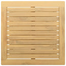 Sidebord Olie Naturlig 45 x 45 x 45 cm Massivt Akacietræ