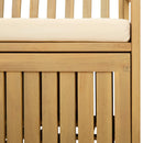Opbevaringsbænk 2 -Seater 120 x 63 x 84 cm Rektangulær
