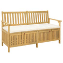 Opbevaringsbænk 2 -Seater 148 x 63 x 84 cm Rektangulær
