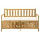 Opbevaringsbænk 2 -Seater 148 x 63 x 84 cm Rektangulær