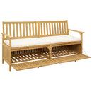 Opbevaringsbænk 2 -Seater 170 x 63 x 84 cm Rektangulær