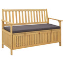 Opbevaringsbænk 2 -Seater 120 x 63 x 84 cm Rektangulær