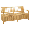 Opbevaringsbænk 2 -Seater 170 x 63 x 84 cm Massiv akacie