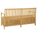 Opbevaringsbænk 2 -Seater 170 x 63 x 84 cm Massiv akacie