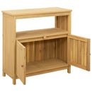Have Konsol Bord Lys akacie 80 x 35 x 75 cm Massivt Akacietræ