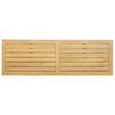 Have Konsol Bord Lys akacie 110 x 35 x 75 cm Massivt Akacietræ