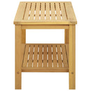 Sidebord Olie Naturlig 70 x 40 x 45 cm Massivt Akacietræ