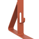 Snebeskyttelse Støtte 2 pcs Rød 29,5 x 3 x 34,5 cm Stål