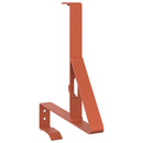 Snebeskyttelse Støtte 2 pcs Rød 29,5 x 3 x 34,5 cm Stål