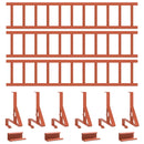 Tag snefang Rød 300 x 29,5 x 34,5 cm Stål