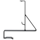 Snebeskyttelse Støtte 6 pcs Sort 29,5 x 3 x 34,5 cm Stål