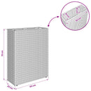 Høj Plantekrukke Sort 55 x 22 x 70 cm polyrattan