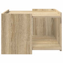 Sofabord Sonoma-eg 50,5 x 50 x 33 cm Konstrueret træ