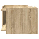 Sofabord Sonoma-eg 50,5 x 50 x 33 cm Konstrueret træ