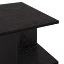 Sofabord Sort eg 87 x 50 x 45 cm Konstrueret træ