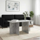 Sofabord Betongrå 87 x 50 x 45 cm Konstrueret træ