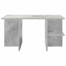 Sofabord Betongrå 87 x 50 x 45 cm Konstrueret træ