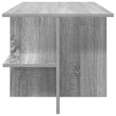 Sofabord Grå sonoma-eg 87 x 50 x 45 cm Konstrueret træ