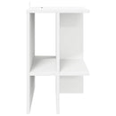 Sofabord Hvid 40 x 30 x 49 cm Konstrueret træ