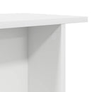 Sofabord 2 stk. Hvid 40 x 30 x 49 cm Konstrueret træ