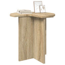 Sidebord Sonoma-eg Ø 39 x 38 cm Konstrueret træ