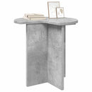 Sidebord 2 stk. Betongrå Ø 39 x 38 cm Konstrueret træ