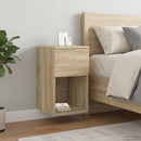 Sengeskab 2 pcs Sonoma-eg 29 x 31,5 x 49 cm Konstrueret træ