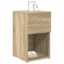 Sengeskab 2 pcs Sonoma-eg 29 x 31,5 x 49 cm Konstrueret træ