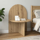 Sengebord 2 pcs Artisan-eg 48 x 49 x 65 cm Konstrueret træ
