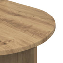 Sengebord 2 pcs Artisan-eg 48 x 49 x 65 cm Konstrueret træ