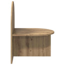 Sengebord 2 pcs Artisan-eg 48 x 49 x 65 cm Konstrueret træ