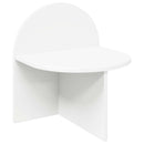 Sengebord Hvid 40 x 35,5 x 45,5 cm Konstrueret træ