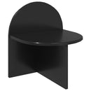 Sengebord 2 stk. Sort eg 40 x 35,5 x 45,5 cm Konstrueret træ