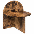 Sengebord 2 stk. Røget eg 40 x 35,5 x 45,5 cm Konstrueret træ